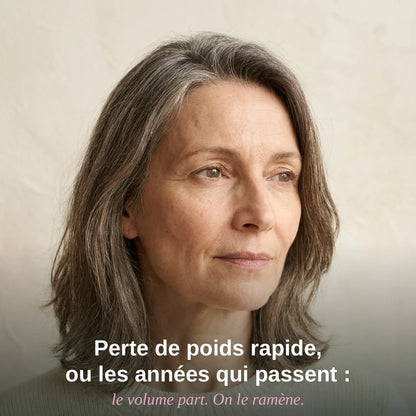 Perte de poids rapide ou années qui passent : le volume part, Volume Reset le ramène